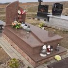 Nagrobek wykonany z granitu Vanga ukraińska